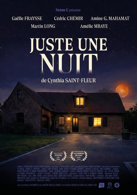 Affiche officielle du film Juste une nuit
