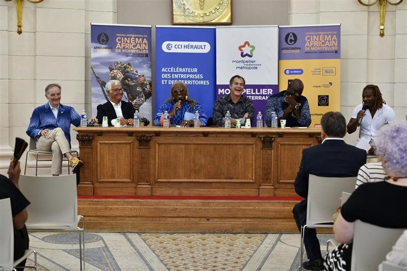 Conférence d'ouverture du Festival Africinéma Occitanie à l'Hôtel Saint-Côme