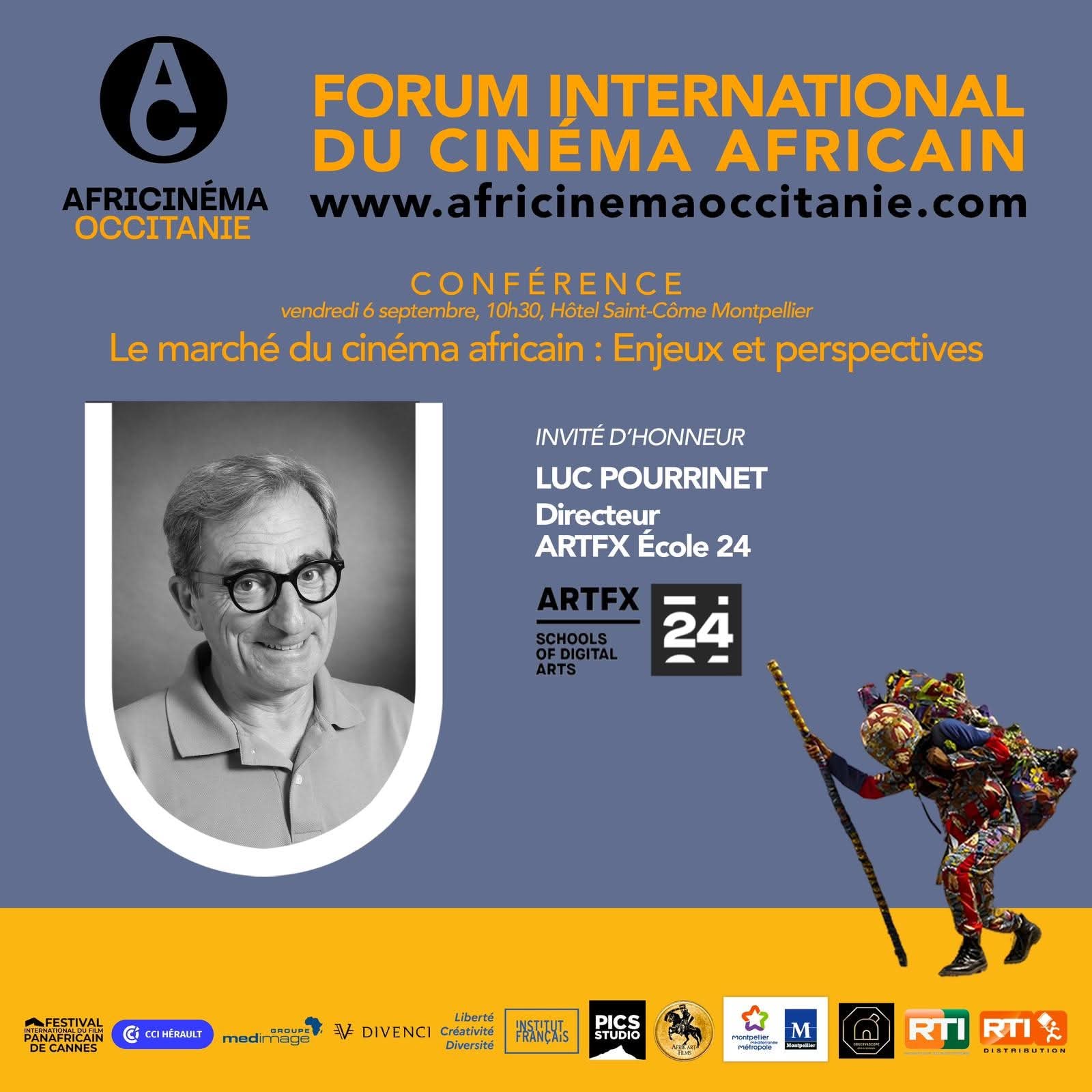 Luc Pourrinet, Directeur ARTFX École 24, invité d'honneur du forum