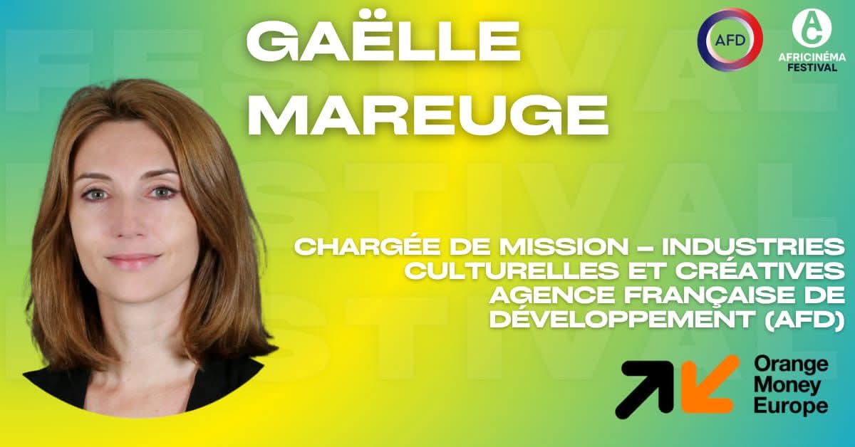 Gaëlle Mareuge, chargée de mission industries culturelles et créatives à l'Agence Française de Développement (AFD) — invitée des conférences de la 5ᵉ édition