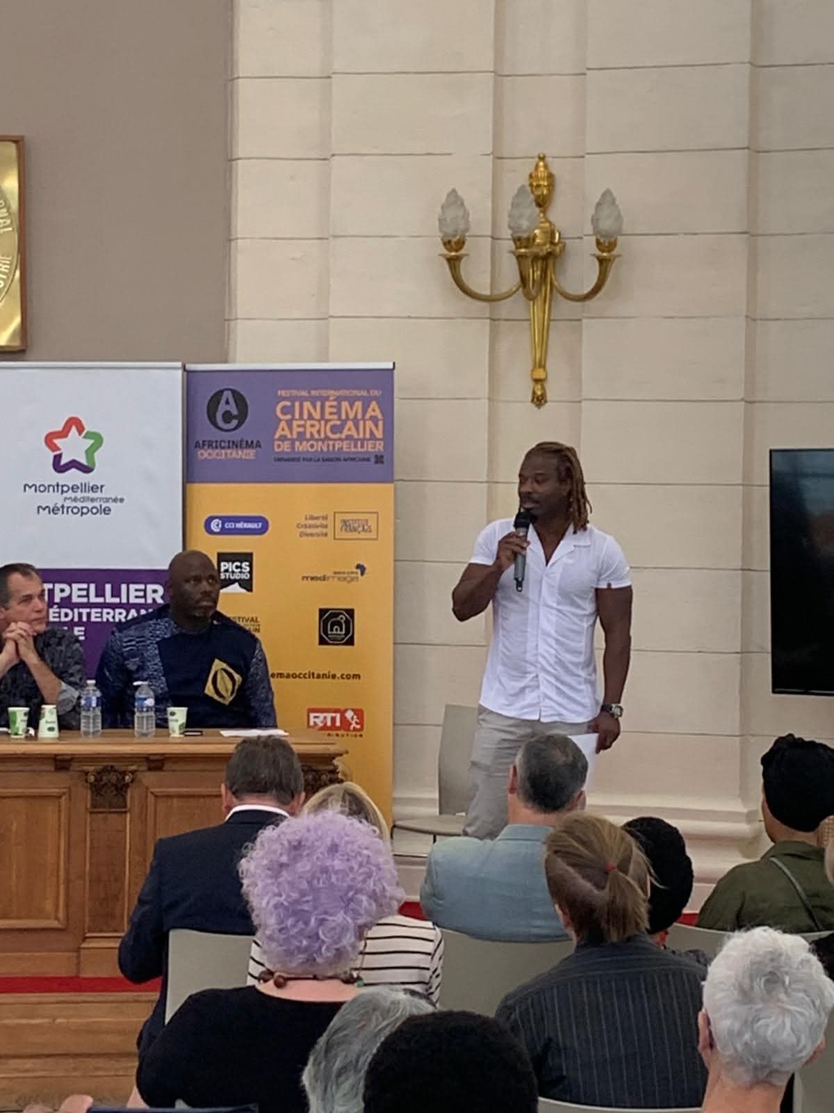 Conférence et prise de parole lors d'Africinéma Occitanie à Montpellier